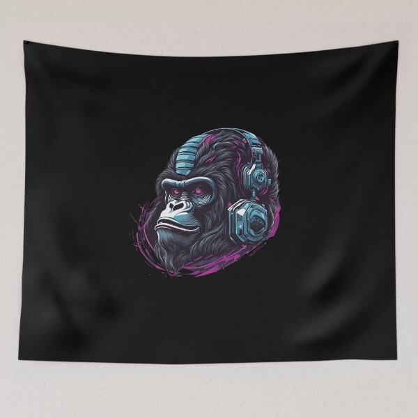 Item preview, Cybernetic Gorilla. Music my life. designed and sold by DONandEK.