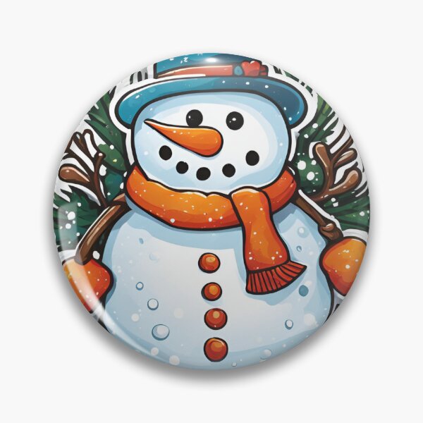 Item preview, Cute Snowman designed and sold by art cafe.