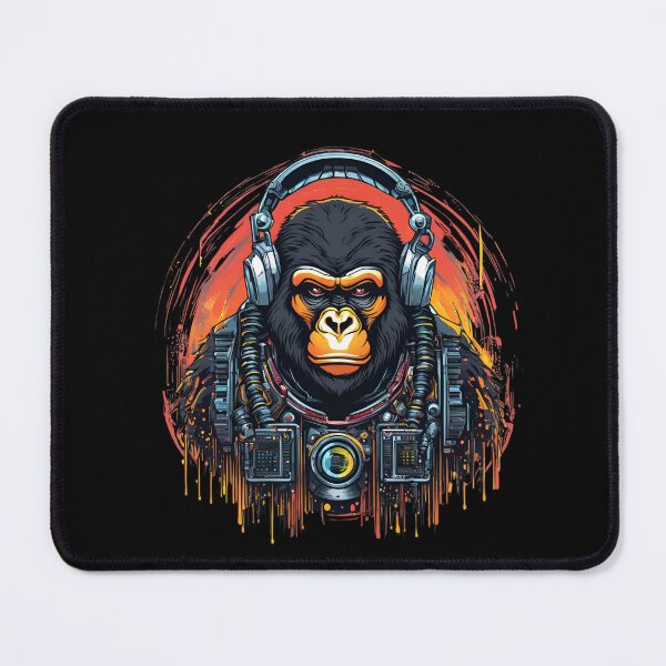 Item preview, Cybernetic Gorilla. Music my life. designed and sold by DONandEK.