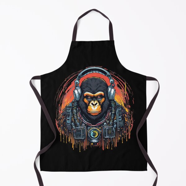 Item preview, Cybernetic Gorilla. Music my life. designed and sold by DONandEK.