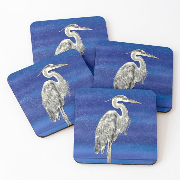 Item preview, Heron in a cold wintery scene designed and sold by DaveDanchuk.