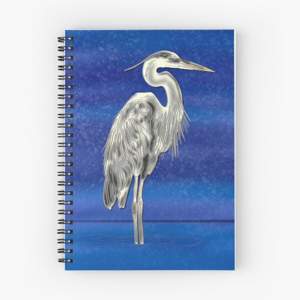 Item preview, Heron in a cold wintery scene designed and sold by DaveDanchuk.