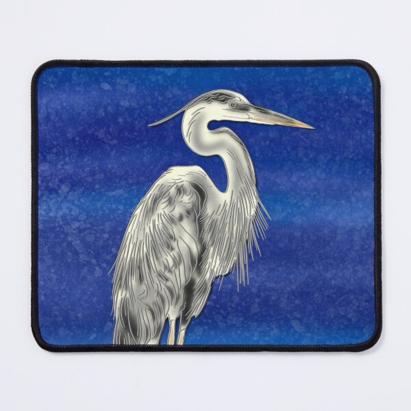 Item preview, Heron in a cold wintery scene designed and sold by DaveDanchuk.