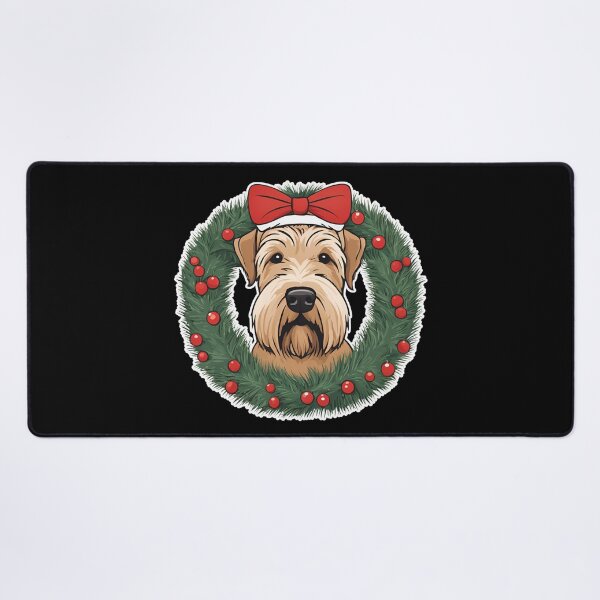 Item preview, Jolly Christmas - Soft Coated Wheaten Terrier Nose Edition designed and sold by GoodyPaws.