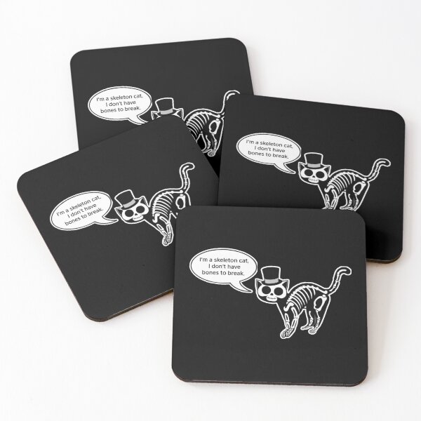 Item preview, Black Boney Cat designed and sold by KarizmaCorner.