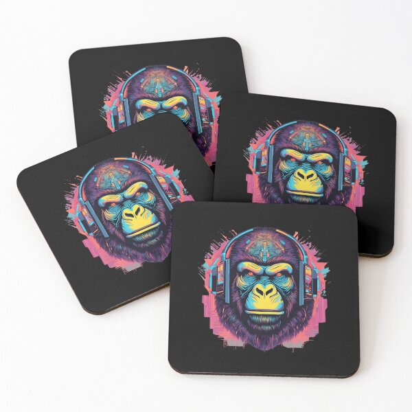 Item preview, Cyberetic Gorilla, the best DJ. designed and sold by DONandEK.