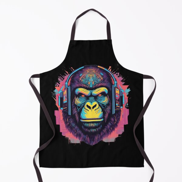 Item preview, Cyberetic Gorilla, the best DJ. designed and sold by DONandEK.