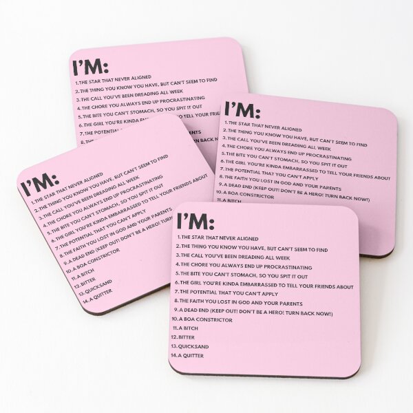 Item preview, Black Box Warning Leanna Firestone designed and sold by Morton Designs.