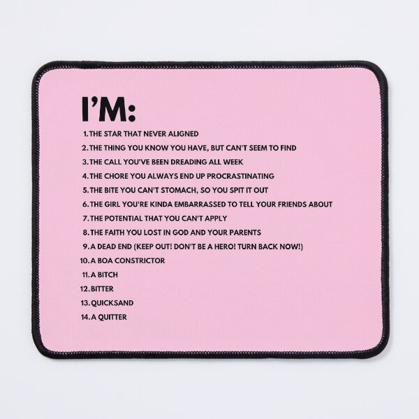 Item preview, Black Box Warning Leanna Firestone designed and sold by Morton Designs.