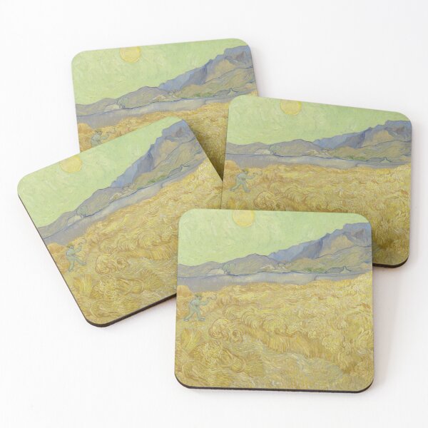Item preview, Vincent van Gogh : Wheatfield with a Reaper (1889) designed and sold by YNTDigitalHouse.