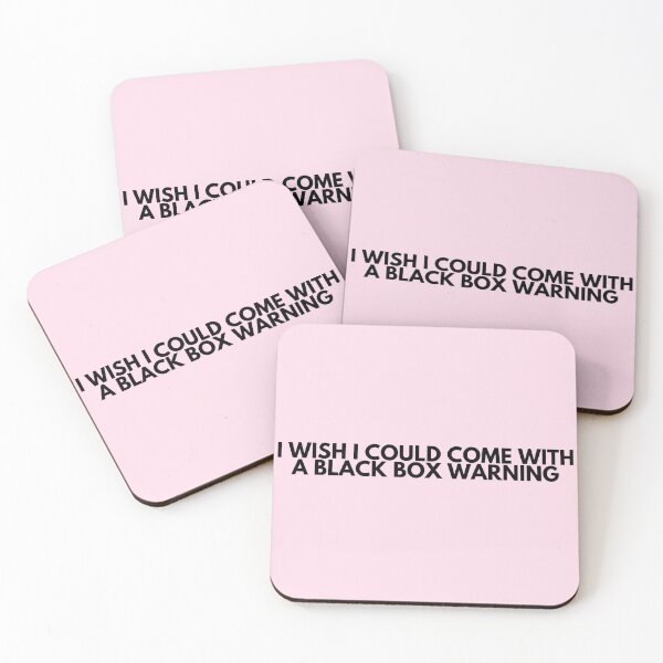 Item preview, Black Box Warning Leanna Firestone designed and sold by Morton Designs.
