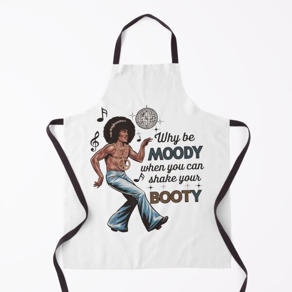 Item preview, Moody versus Booty, dance, 70s, Afro, disco, funk, funnyfits70, Humor, Funny, retro, vintage, funny quotes, animal humor, designed and sold by FunnyFits70.