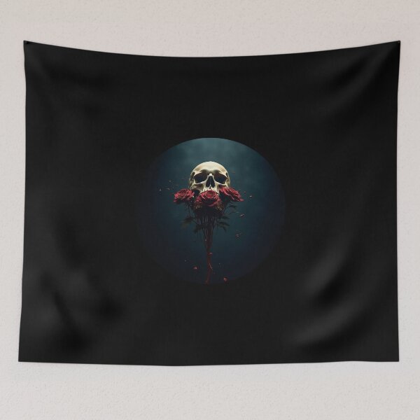 Item preview, Skulls - Dark Art - Rock - Gothic - Pagan - Mortality - Meditation - S21 designed and sold by SentientGallery.
