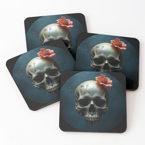 Item preview, Skulls - Dark Art - Rock - Gothic - Pagan - Mortality - Meditation - S22 designed and sold by SentientGallery.