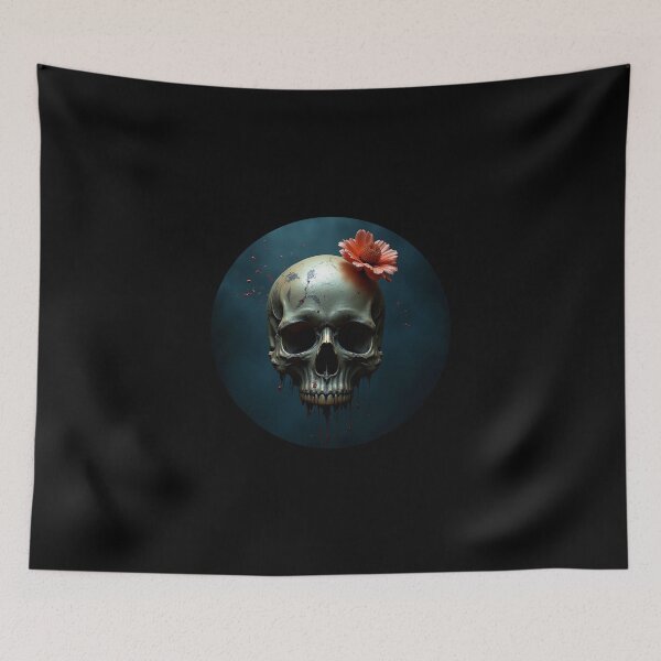 Item preview, Skulls - Dark Art - Rock - Gothic - Pagan - Mortality - Meditation - S22 designed and sold by SentientGallery.