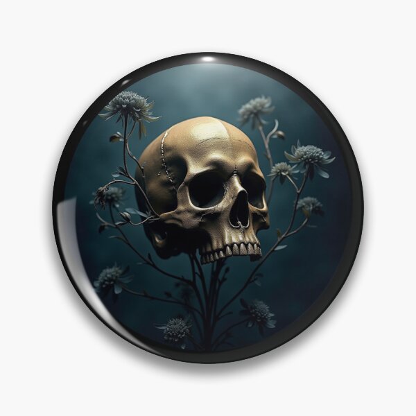 Item preview, Skulls - Dark Art - Rock - Gothic - Pagan - Mortality - Meditation - S23 designed and sold by SentientGallery.