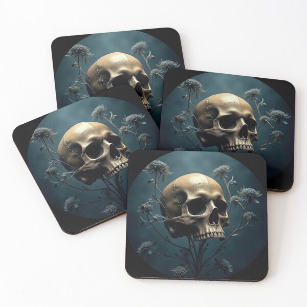 Item preview, Skulls - Dark Art - Rock - Gothic - Pagan - Mortality - Meditation - S23 designed and sold by SentientGallery.