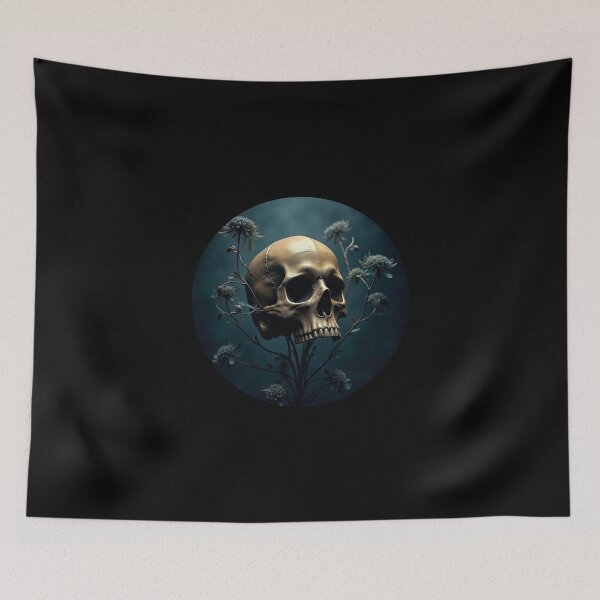 Item preview, Skulls - Dark Art - Rock - Gothic - Pagan - Mortality - Meditation - S23 designed and sold by SentientGallery.