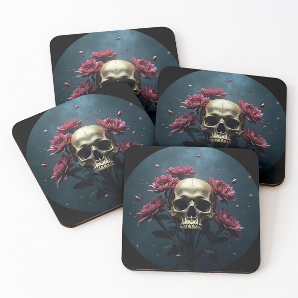 Item preview, Skulls - Dark Art - Rock - Gothic - Pagan - Mortality - Meditation - S24 designed and sold by SentientGallery.
