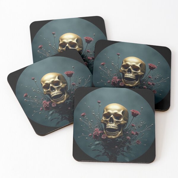 Item preview, Skulls - Dark Art - Rock - Gothic - Pagan - Mortality - Meditation - S26 designed and sold by SentientGallery.