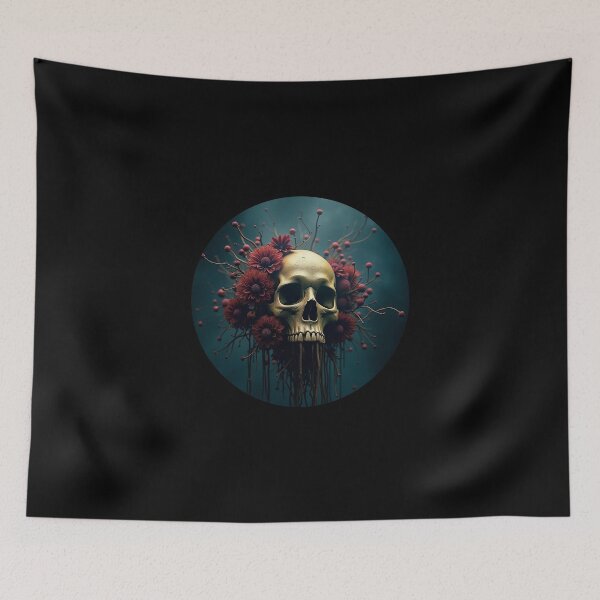 Item preview, Skulls - Dark Art - Rock - Gothic - Pagan - Mortality - Meditation - S28 designed and sold by SentientGallery.