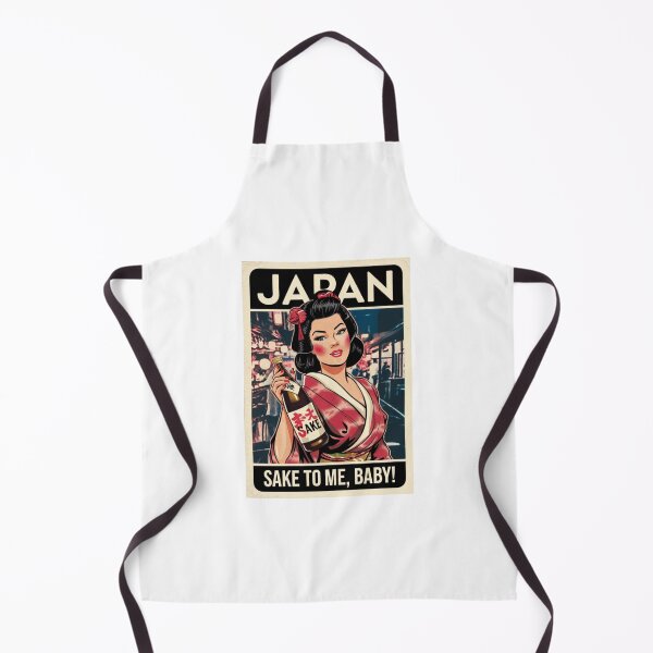 Item preview, Sake to me, baby, sake, Japan, Kimono, Japanese, funnyfits70, Humor, Funny, retro, vintage, funny quotes, animal humor, designed and sold by FunnyFits70.