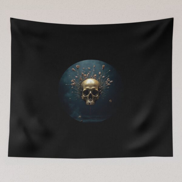 Item preview, Skulls - Dark Art - Rock - Gothic - Pagan - Mortality - Meditation - S30 designed and sold by SentientGallery.