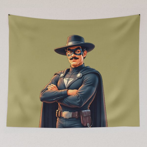 Item preview, Zorro Don Diego de la Vega designed and sold by TheArtOfPat.