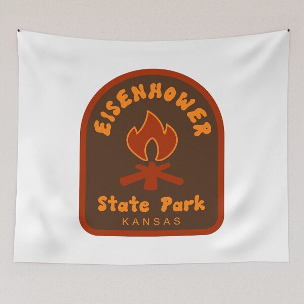 Item preview, Eisenhower State Park Kansas Campfire designed and sold by bivenart.