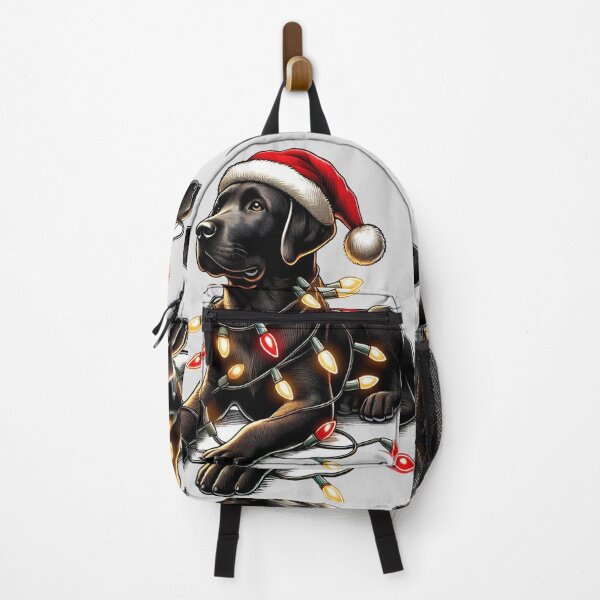Item preview, Labrador Dog santa and Christmas Lighting designed and sold by Nanthanon.