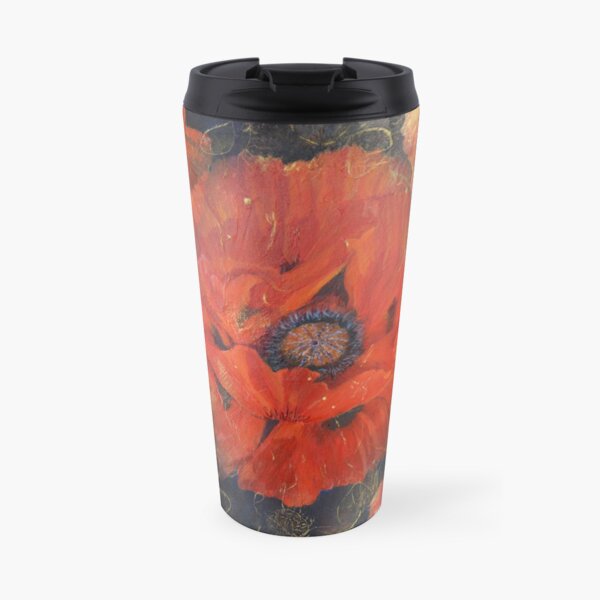 POPPIES Travel Mug