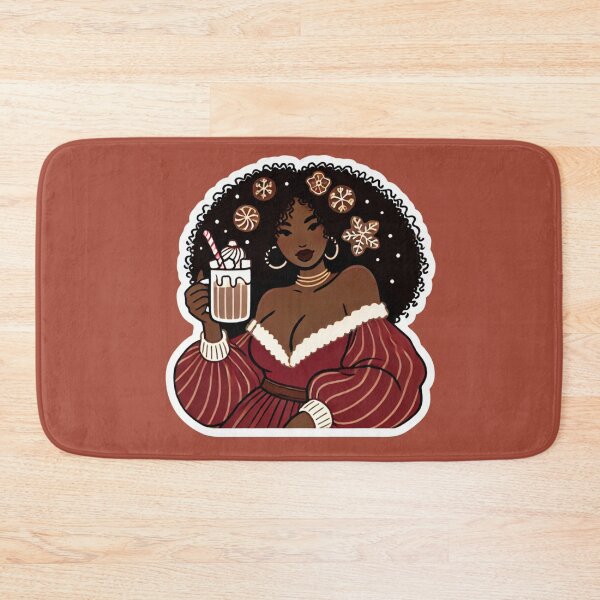 Item preview, Cozy Holiday Glow: Burgundy Beauty Sticker designed and sold by DEEPDesignsART.