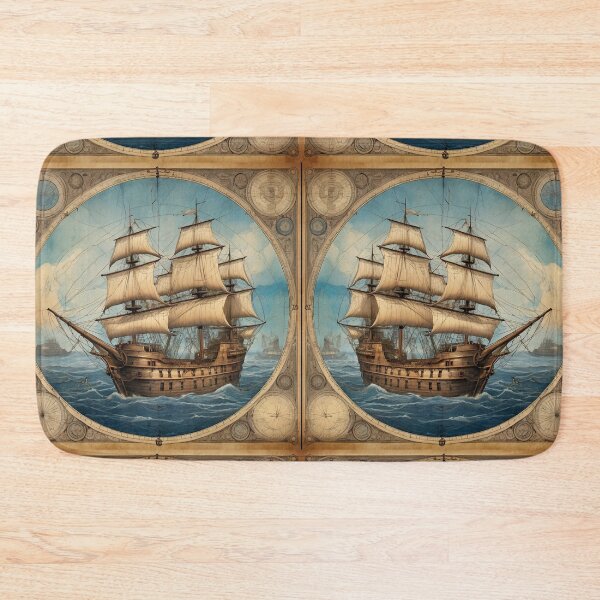 Item preview, C15th Sailing Ship Motif designed and sold by Skye Ryan-Evans.