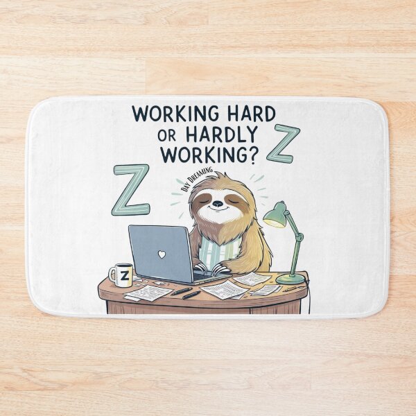 Item preview, Working Hard or Hardly Working designed and sold by ZerotwoStudio.