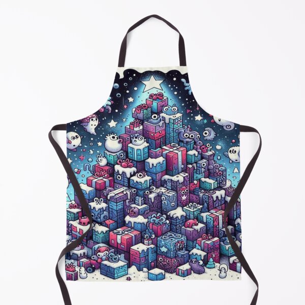 Item preview, Holographic Tetris Winter Kingdom – Perfect Holiday Gift designed and sold by Imaginarium of Chaos falcon88 .