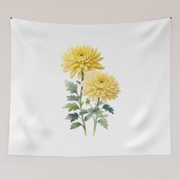 Item preview, Yellow Chrysanthemum designed and sold by HOMETOWN86.