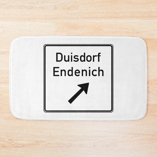 Artikelvorschau, Duisdorf Endenich Beschilderung entworfen und verkauft von PING 999 STUDIO.