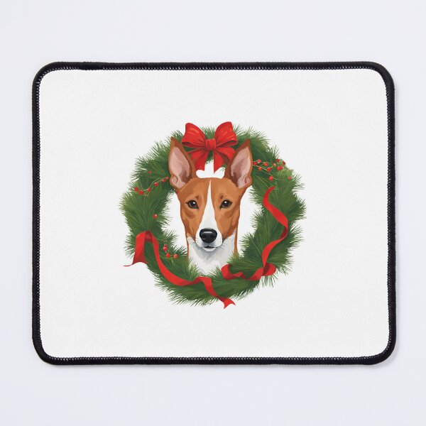 Item preview, Jolly Christmas - Basenji Nose Edition designed and sold by GoodyPaws.