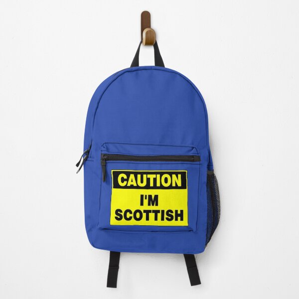 Item preview, CAUTION I'M SCOTTISH, Yellow and Black Sign designed and sold by AASparksDesigns.