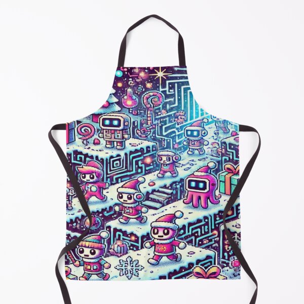 Item preview, Holographic Pixel Maze of Magic Presents – Perfect Holiday Gift designed and sold by Imaginarium of Chaos falcon88 .