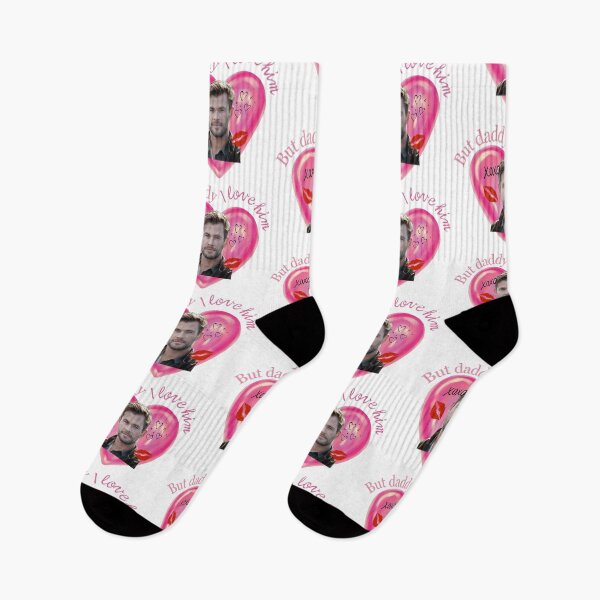 Item preview, But daddy I love Chris Hemsworth designed and sold by Diana Moreno.