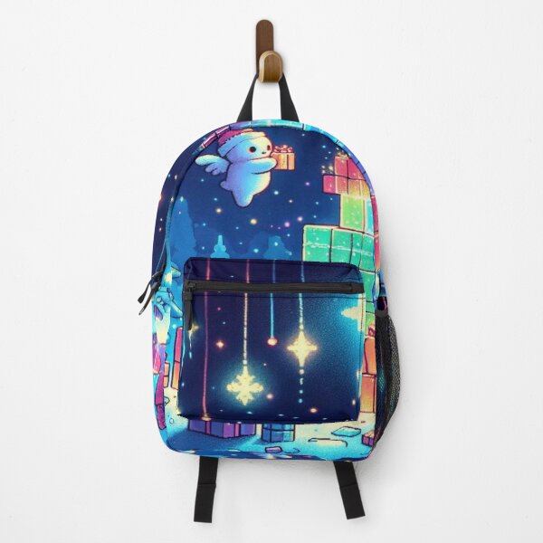 Item preview, Magical Tetris Winterland of Pixel Creatures – Perfect Holiday Gift designed and sold by Imaginarium of Chaos falcon88 .