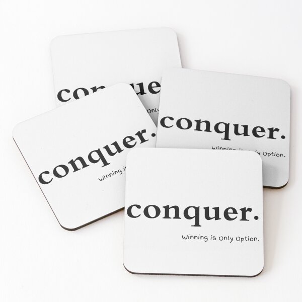 Item preview, Conquer Your Limits designed and sold by HustleLover.