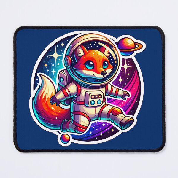 Item preview, Space-Faring Fox: Cosmic Adventure Art designed and sold by shrolts.