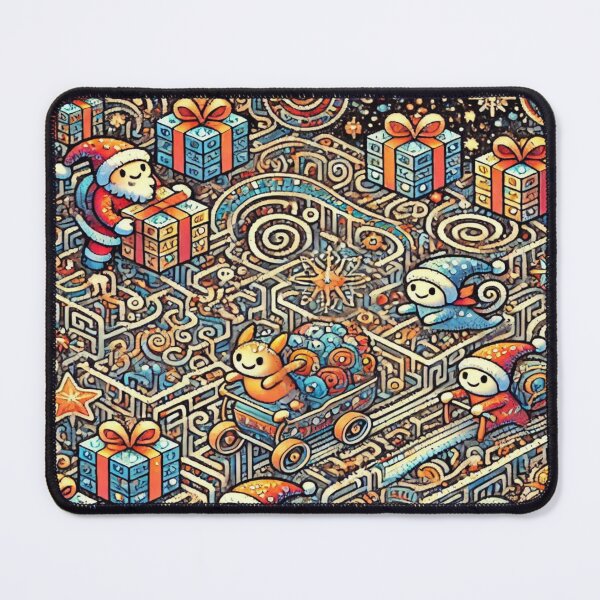 Item preview, Tetris Magic in a Pixel Wonderland – Perfect Holiday Gift designed and sold by Imaginarium of Chaos falcon88 .