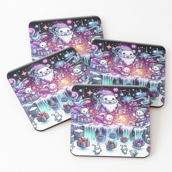 Item preview, Pixelated Creatures of the Magic Kingdom – Perfect Holiday Gift designed and sold by Imaginarium of Chaos falcon88 .