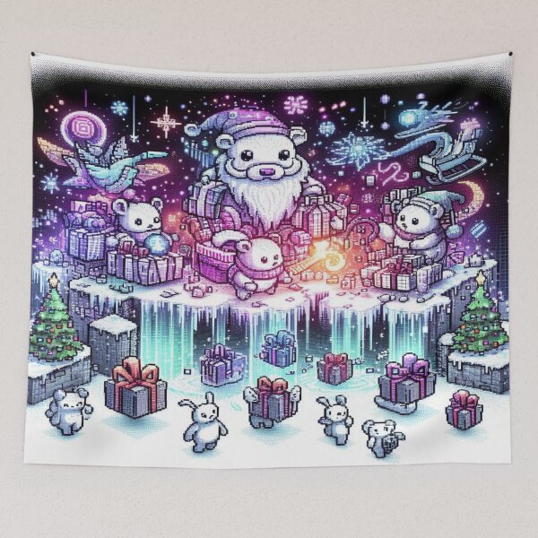 Item preview, Pixelated Creatures of the Magic Kingdom – Perfect Holiday Gift designed and sold by Imaginarium of Chaos falcon88 .
