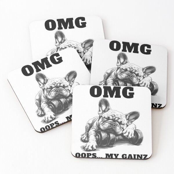 Item preview, French Bulldog: OOPS, My Gainz! designed and sold by StoReprint1.