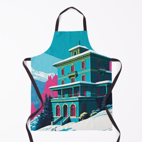 Item preview, Snowy French Village with Warm Chatter designed and sold by GrizzlyCollective.