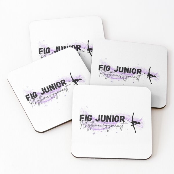 Item preview, FIG Junior Rhythmic Gymnast Purple & Black designed and sold by DSurwill.
